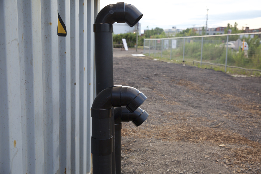 10 Outremont Wasteland - Installation photo 4 - Sounding the City 001 - Montréal 2015-2016
