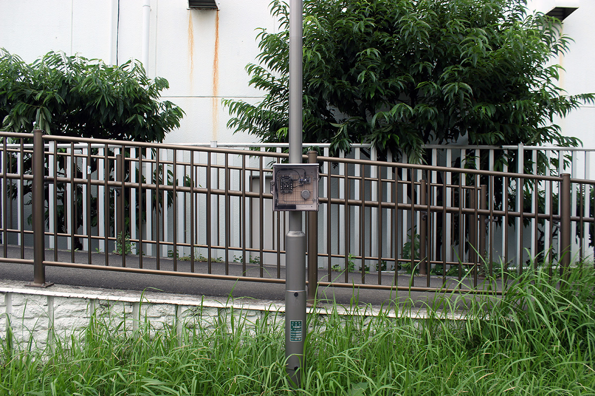 03 Onagi River - Shirakawa - Installation photo 1 - Sounding the City 005 - Sumida-ku 墨田区 2019